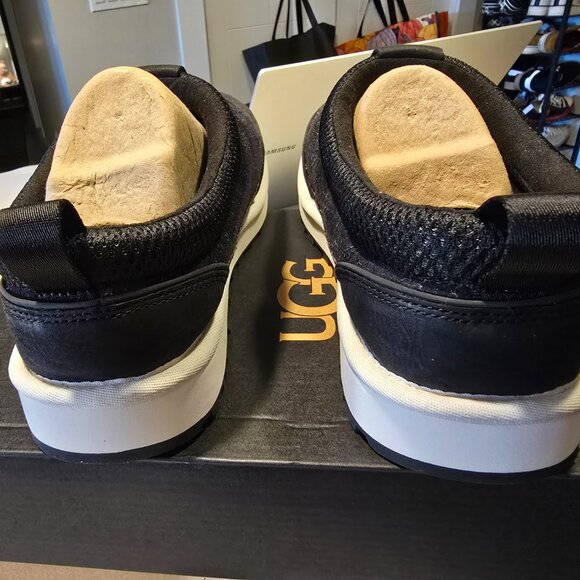 UGG Australia Tasman IOE Slipper Shoes Black New W/Box Men’s 10 - Picture 2 of 10